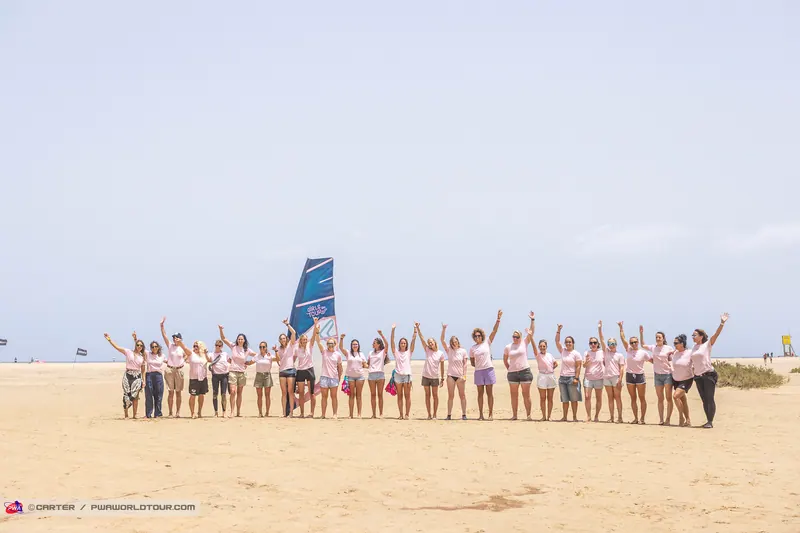 Sail with the pros — Fuerteventura, Sotavento — photo by John Carter
