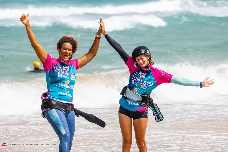 Sail with the pros — Fuerteventura, Sotavento — photo by John Carter
