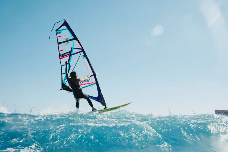 Sail with the pros — Gran Canaria, Pozo Izquierdo — photo by Felix Volkhardt