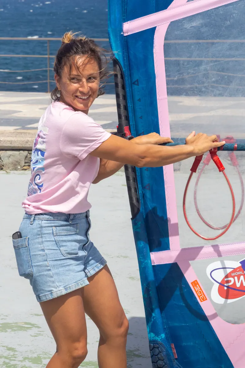Sail with the pros — Gran Canaria, Pozo Izquierdo — photo by Karolina Zachowska