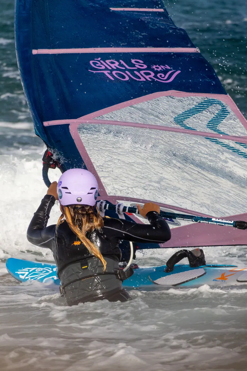 Sail with the pros — Gran Canaria, Pozo Izquierdo — photo by Karolina Zachowska