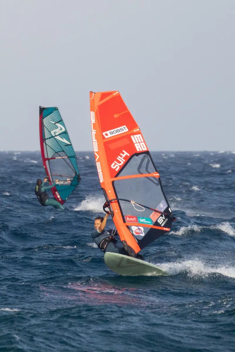 Sail with the pros — Gran Canaria, Pozo Izquierdo — photo by Karolina Zachowska